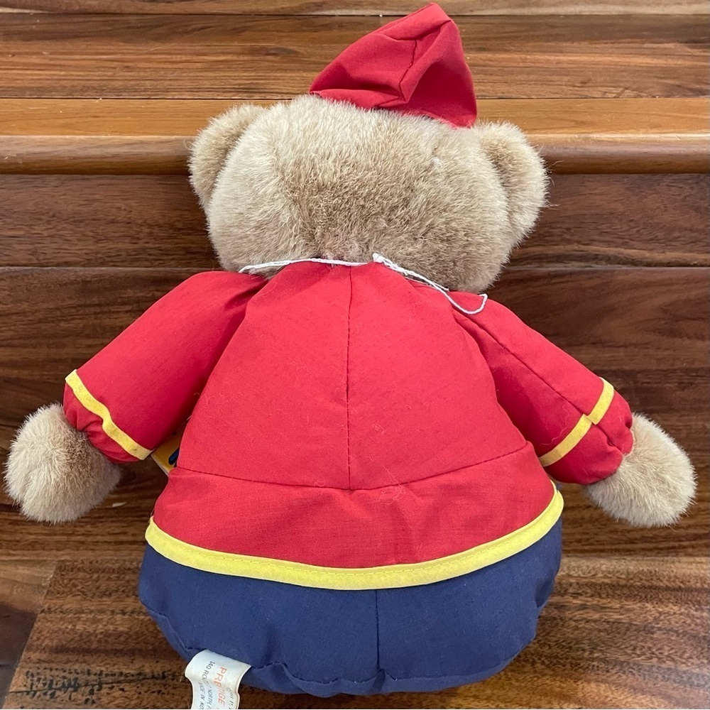 Vintage 1989 Prestige Toy Corp Toy Soldier Teddy Bear Plush 12” With Tags. - Picture 3 of 16
